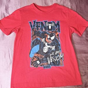 Marvel Boys' Venom Graphic Tee in Red
